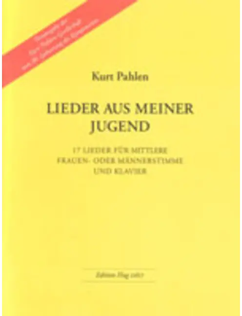 Lieder aus meiner Jugend